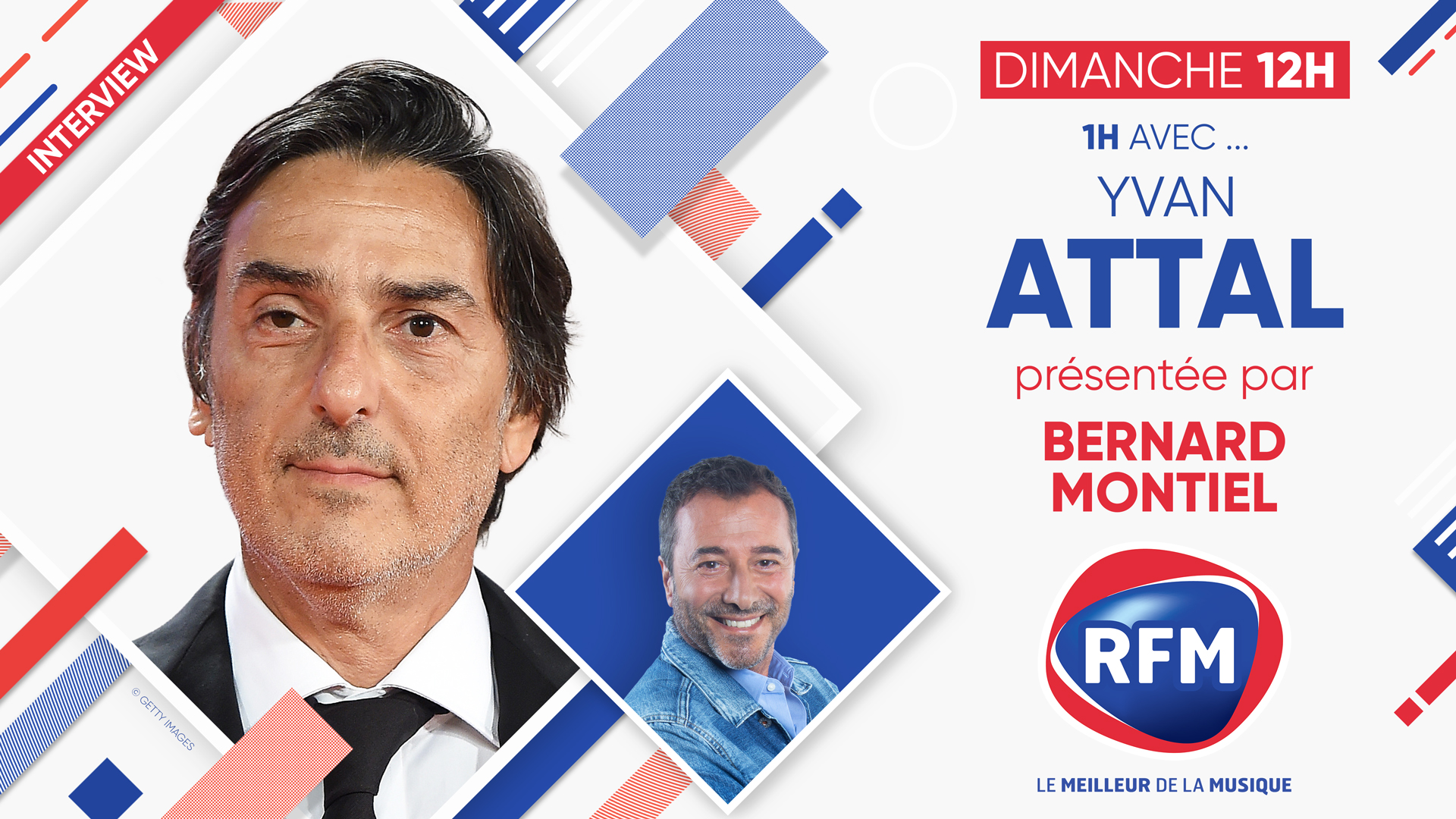 Dimanche 4 décembre Yvan Attal est l'invité de Bernard Montiel