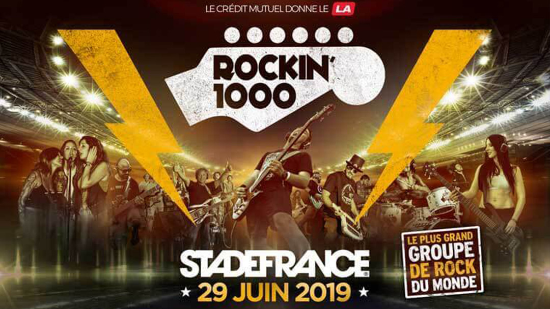 ROCKIN' 1000 Un concert avec 1000 musiciens au Stade de France