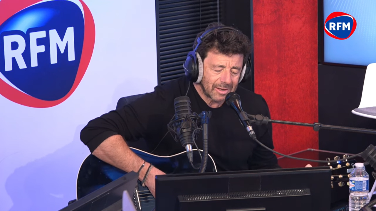 Patrick Bruel en live acoustique pour "Je reviens" et "L'instit"