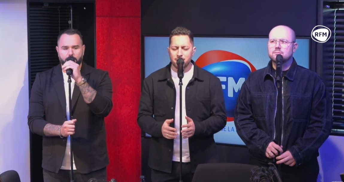 Il Cello - le trio grand vainqueur de The Voice 2025 en live pour le titre  "Femme"
